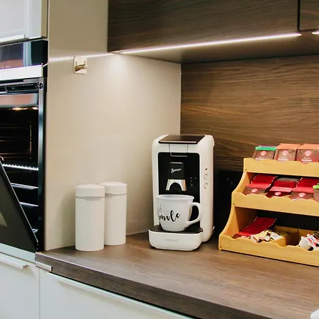 公寓 Fewozauber - Domschloss, Zentrum, 6 Personen, Business, Dachterrasse, Familien 什未林