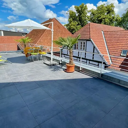 Domschloss, Zentrum, 6 Personen, Business, Dachterrasse, Familien Apartment *