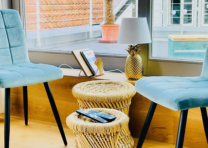 Lejlighed Fewozauber - Domschloss, Zentrum, 6 Personen, Business, Dachterrasse, Familien